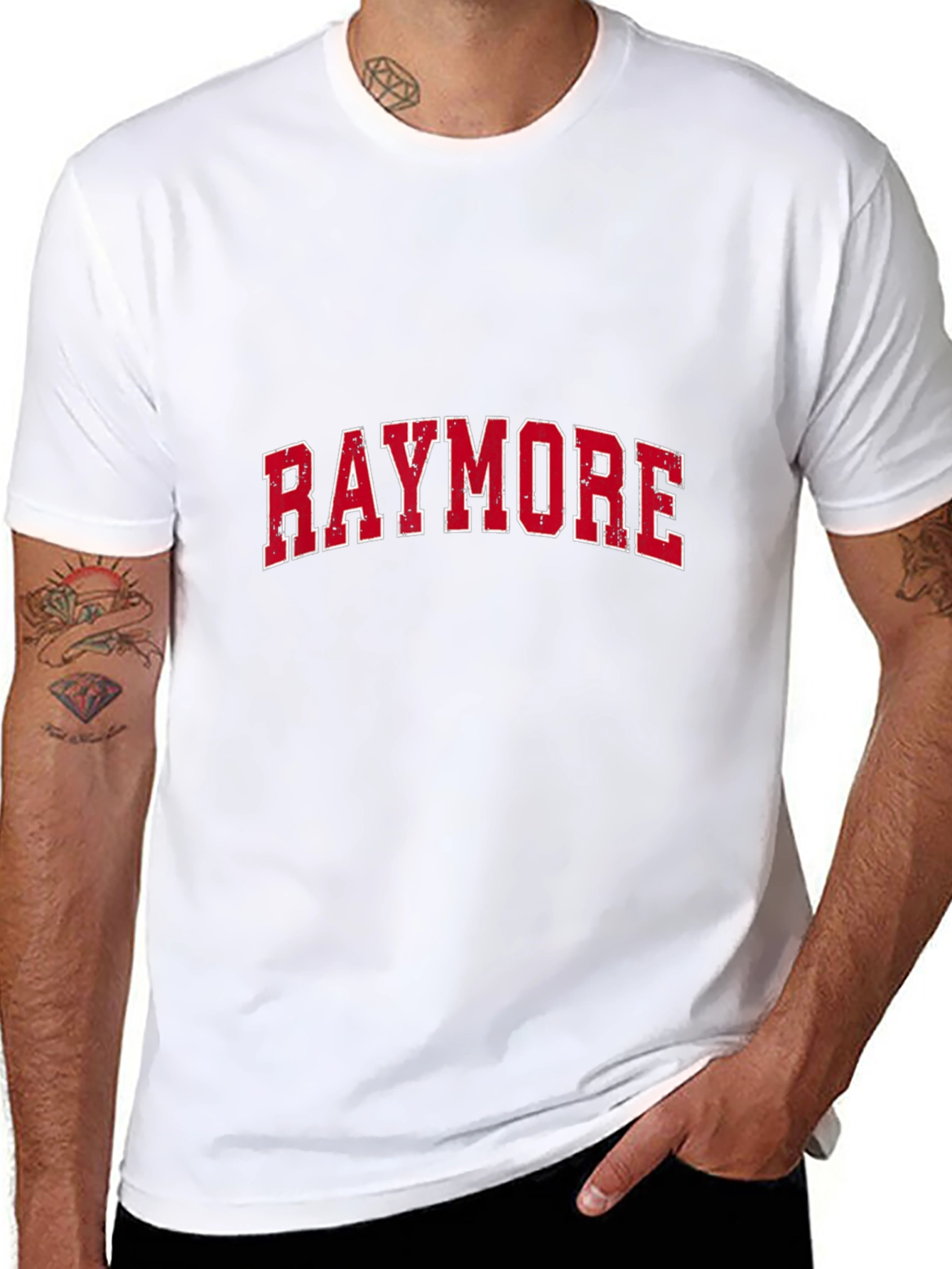 Raymore Collegiate Style Black T-Shirt