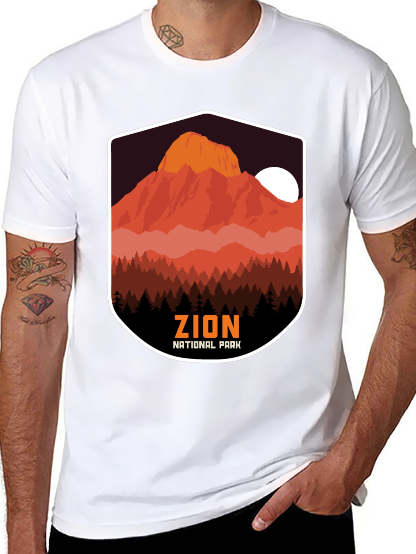 Zion National Park Graphic T-Shirt