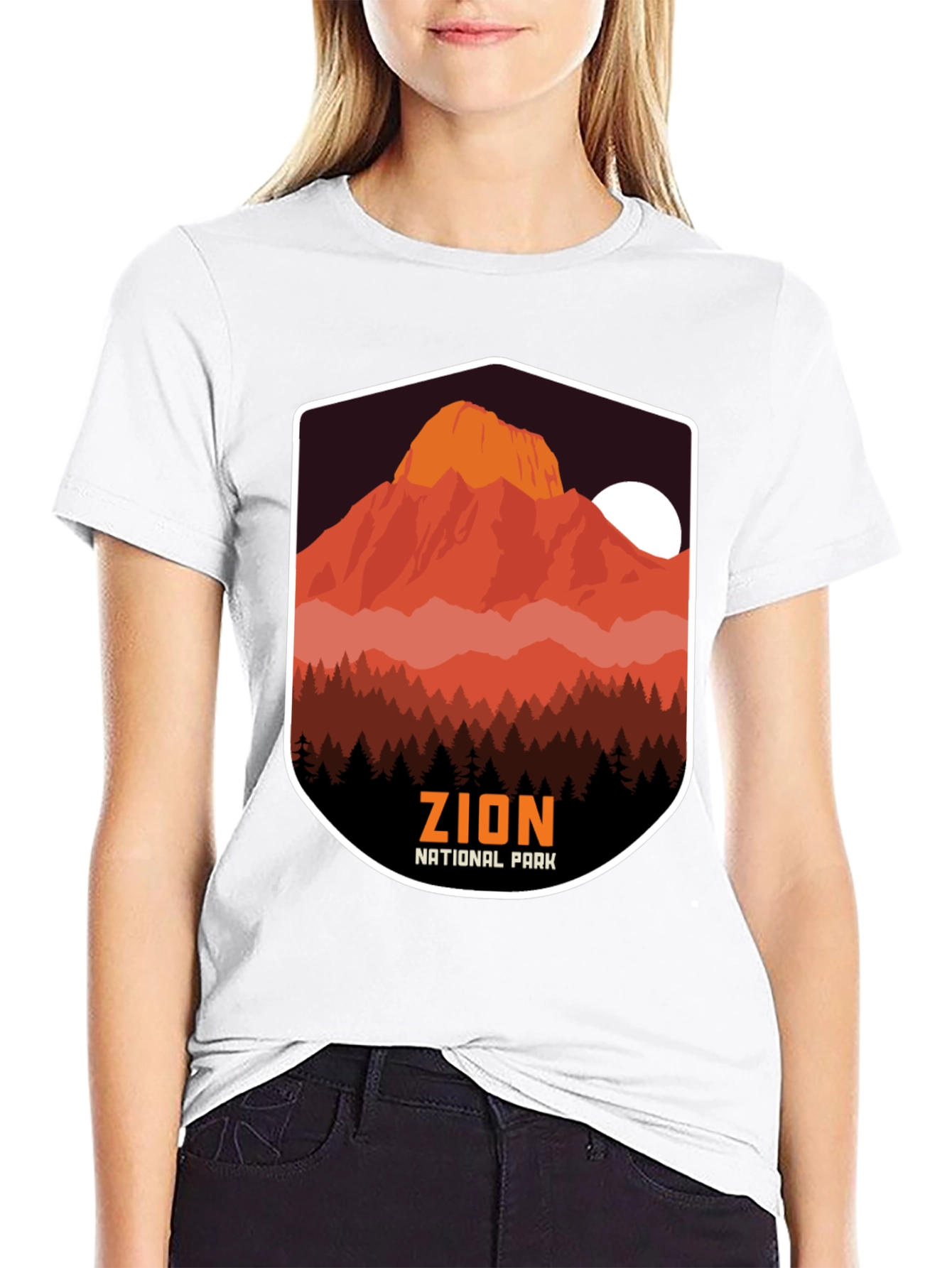Zion National Park Graphic T-Shirt