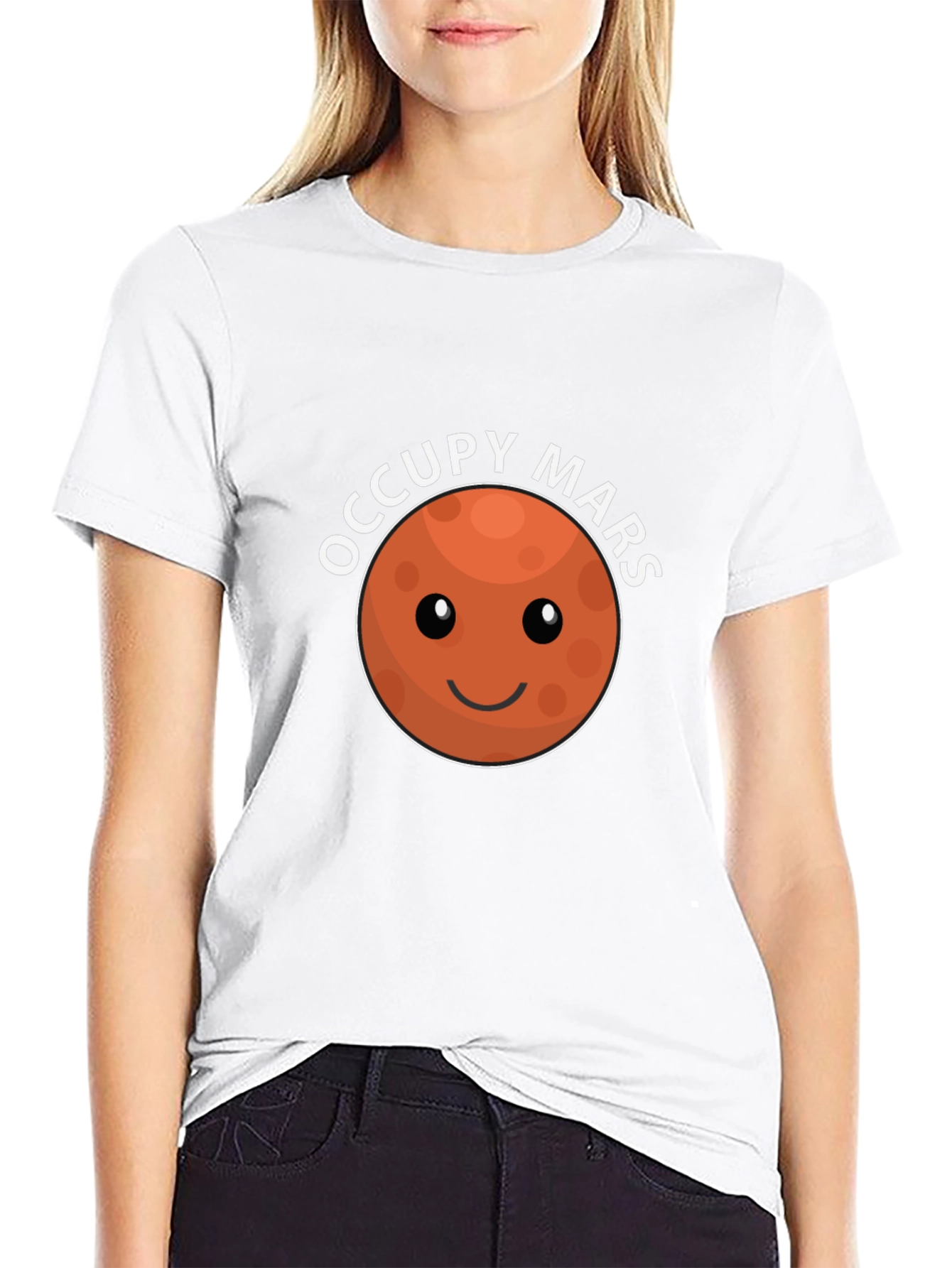 Occupy Mars Graphic T-Shirt - Unique Space Tee