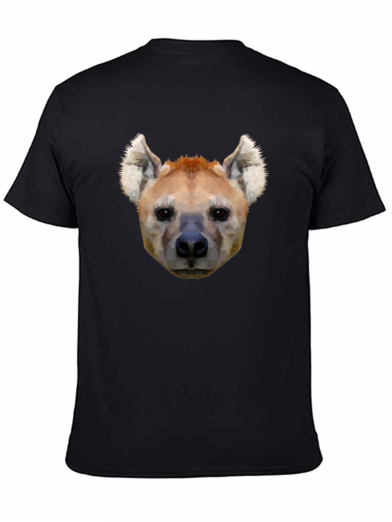Hyena Head Graphic Black T-Shirt