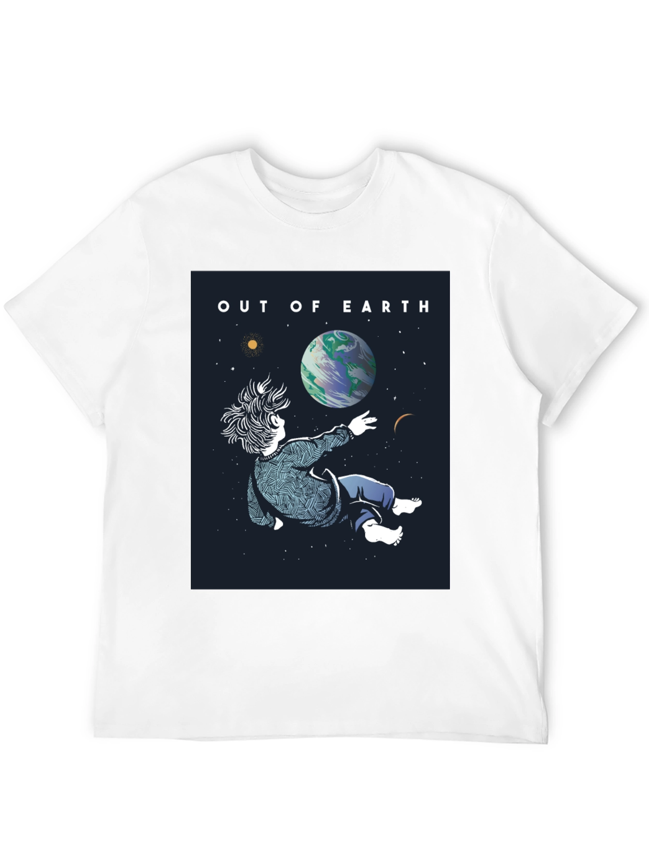 Out of Earth Graphic Tee - Black Unisex Shirt