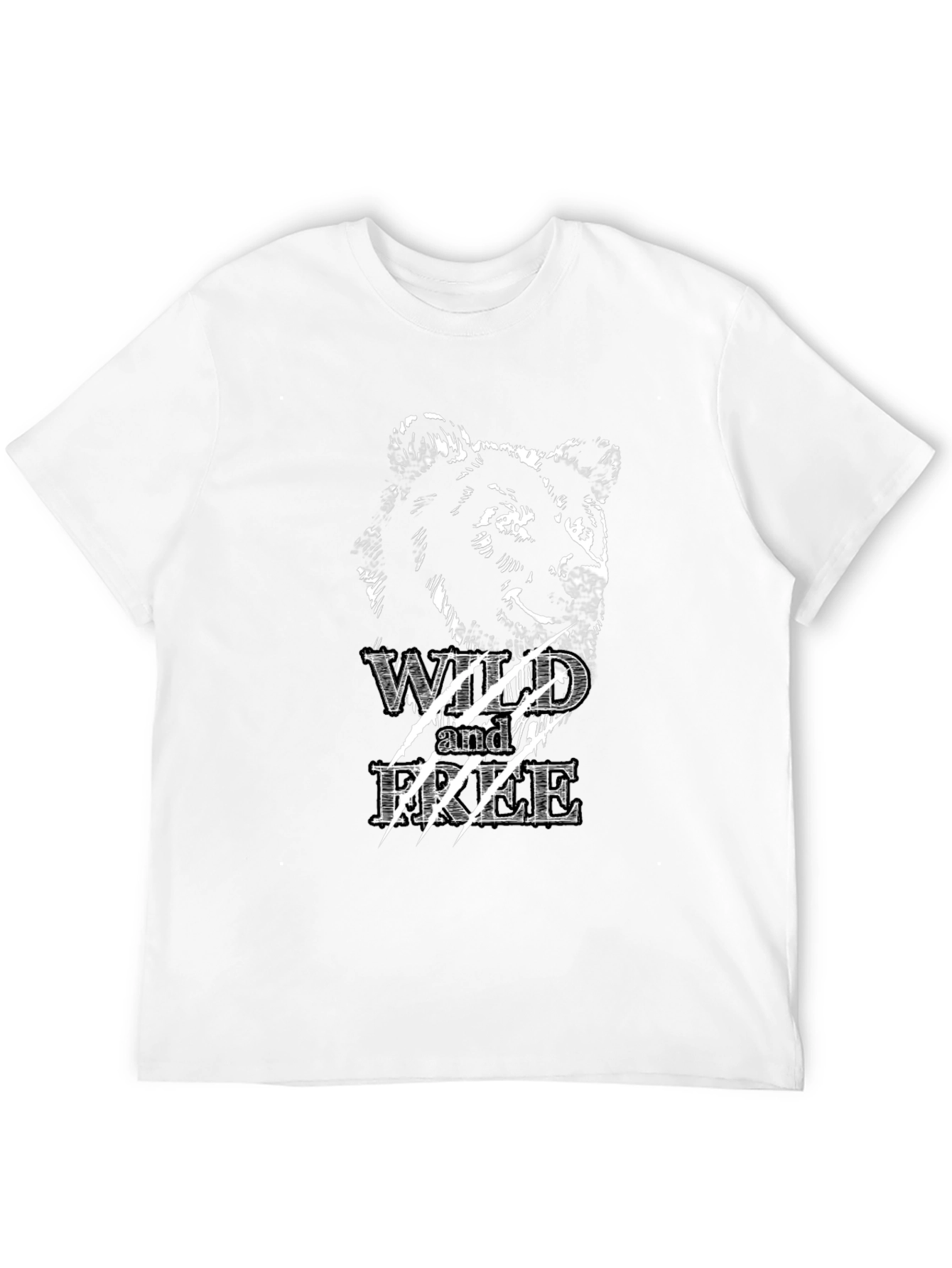 Wild & Free Graphic Black T-Shirt