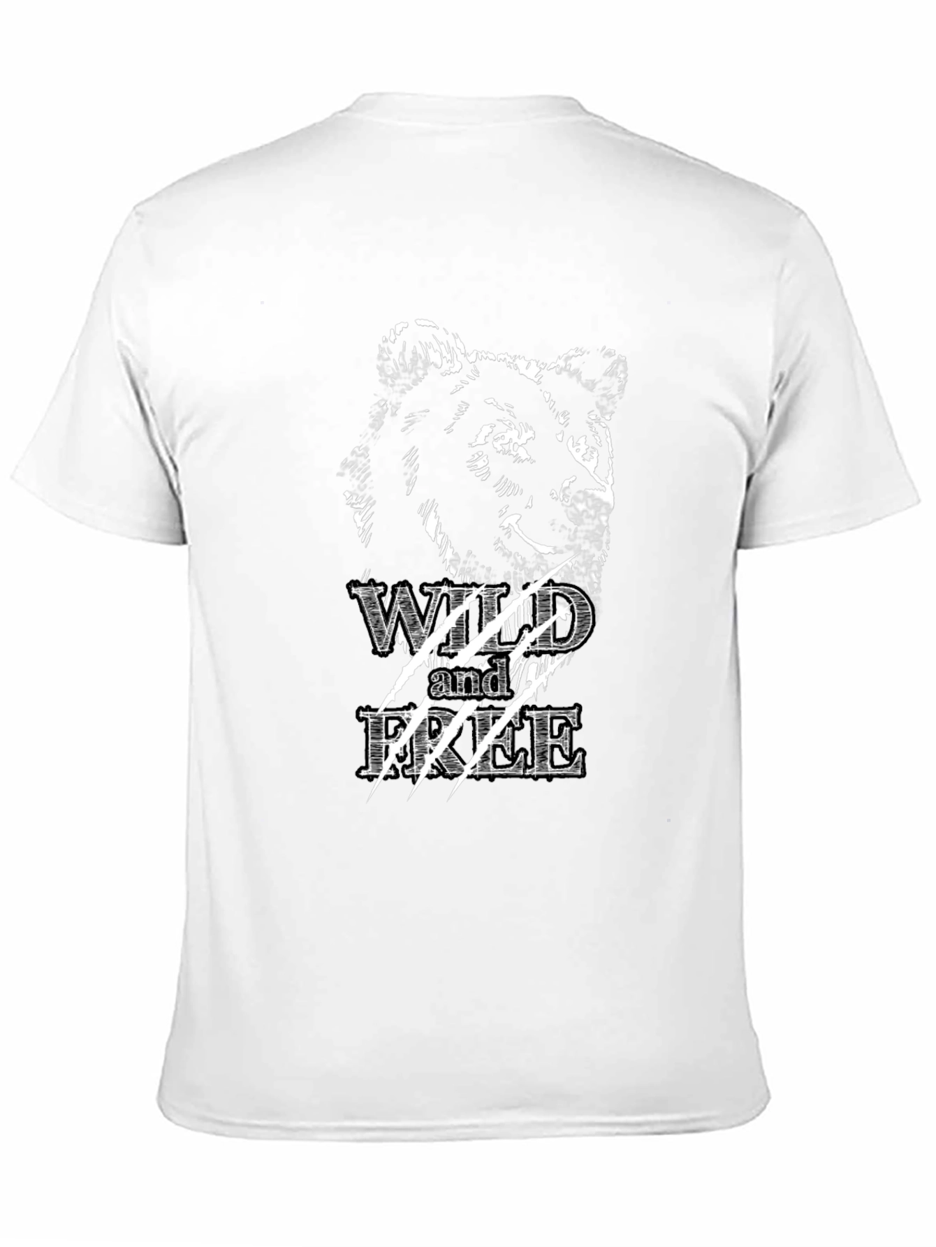 Wild & Free Graphic Black T-Shirt
