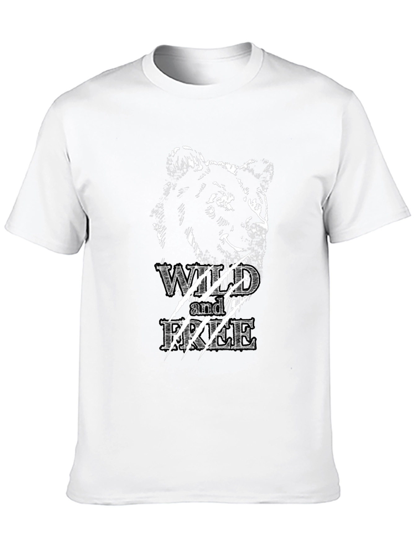 Wild & Free Graphic Black T-Shirt