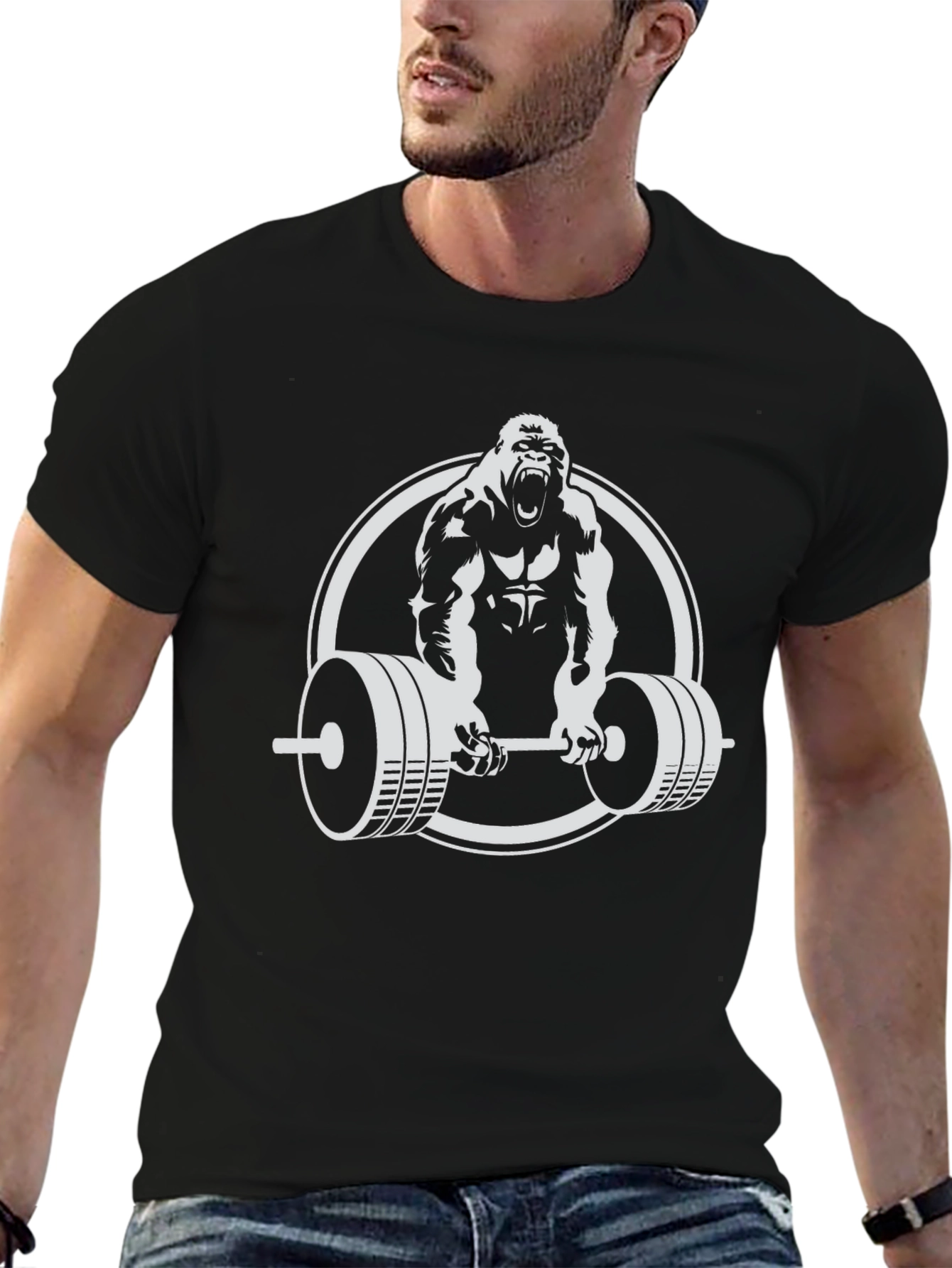 Gorilla Gym T-Shirt - Beast Mode Activated