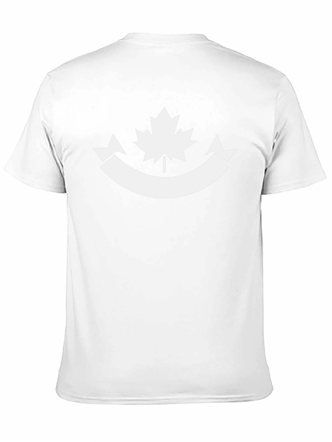 Canadian Maple Leaf T-Shirt - Black Graphic Tee