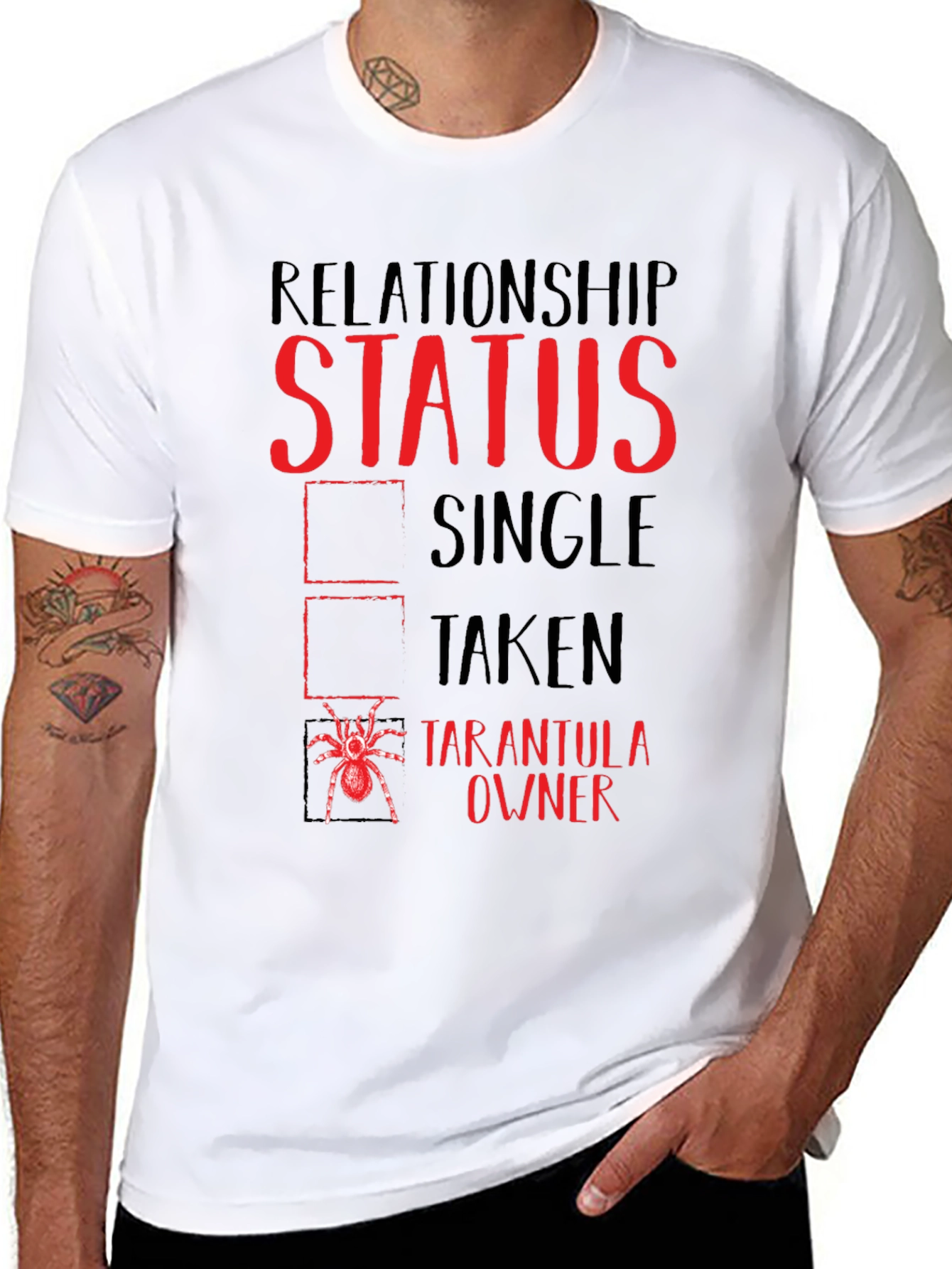 Relationship Status Tarantula Owner T-Shirt