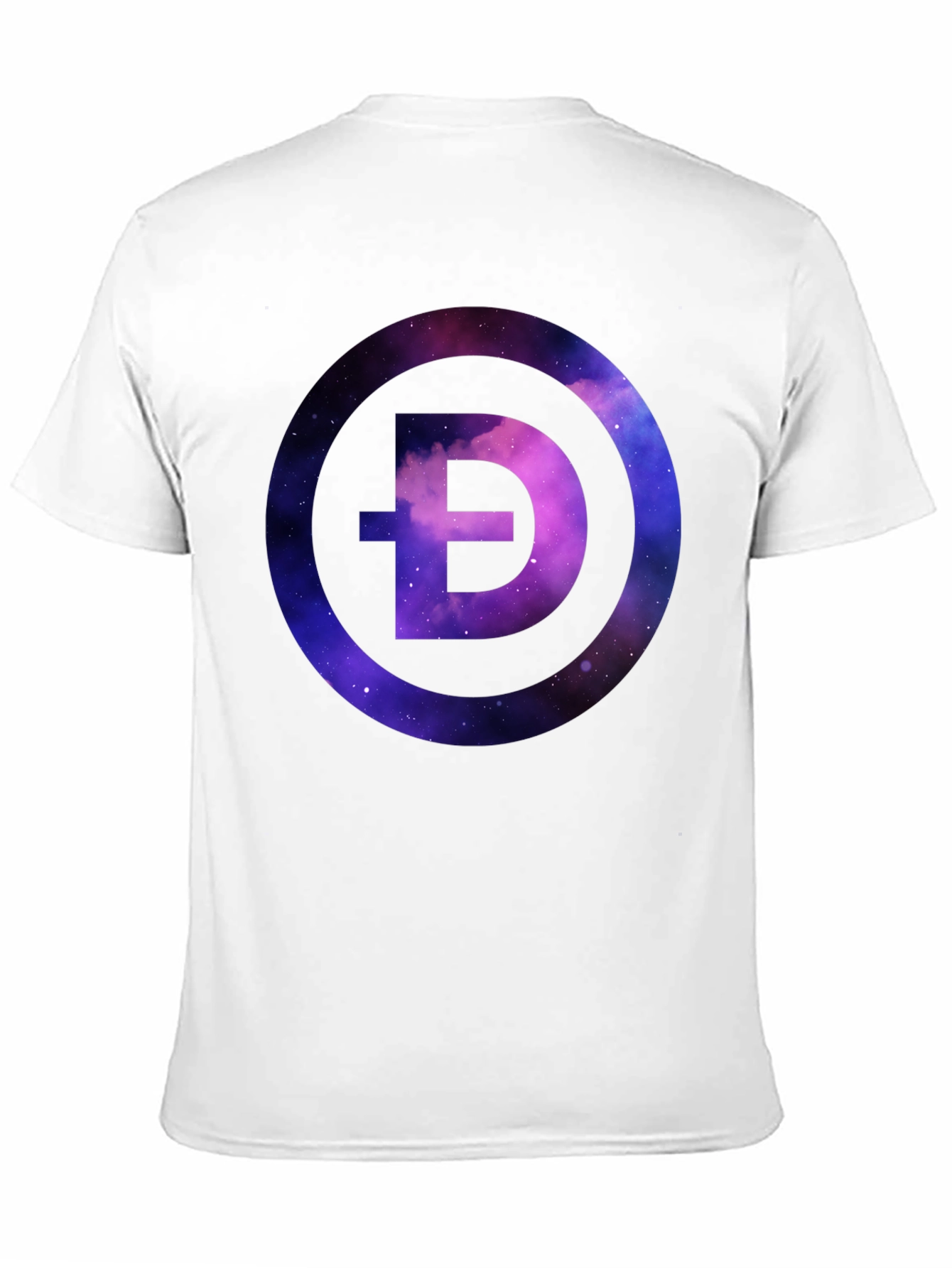 Galaxy Doge Crypto T-Shirt - Cotton Crew Neck Tee