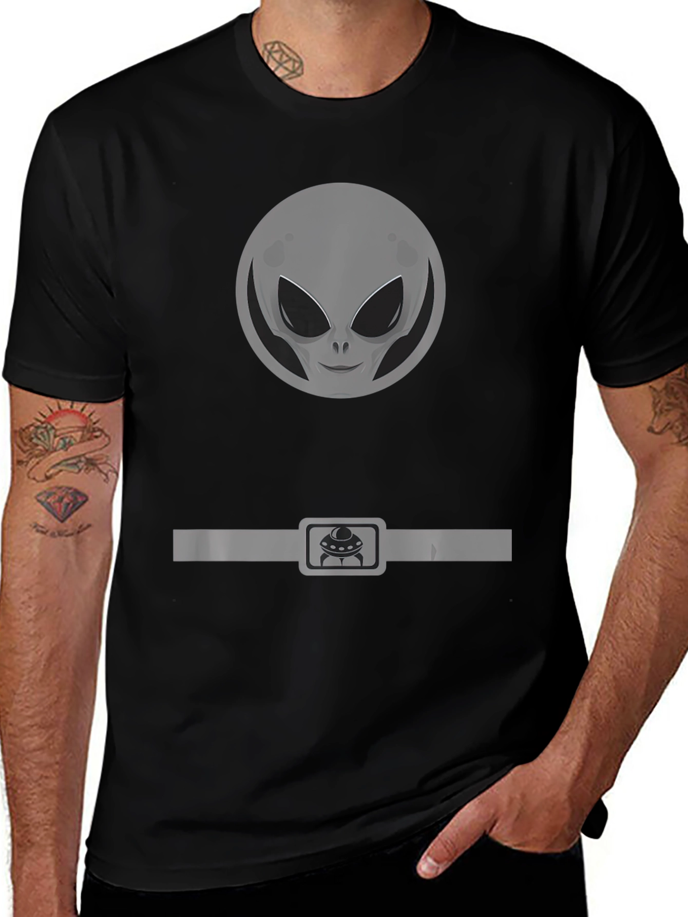 Alien Costume T-Shirt - Fun Space Tee