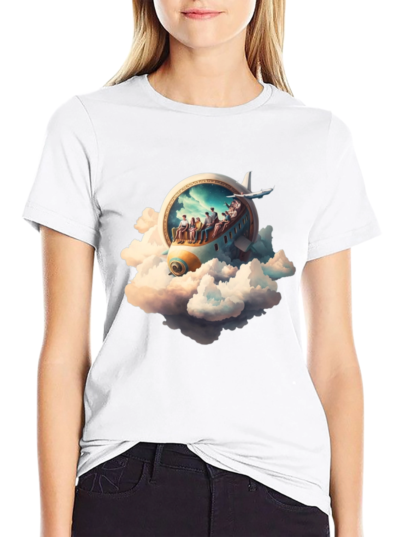 Fantasy Airplane T-Shirt