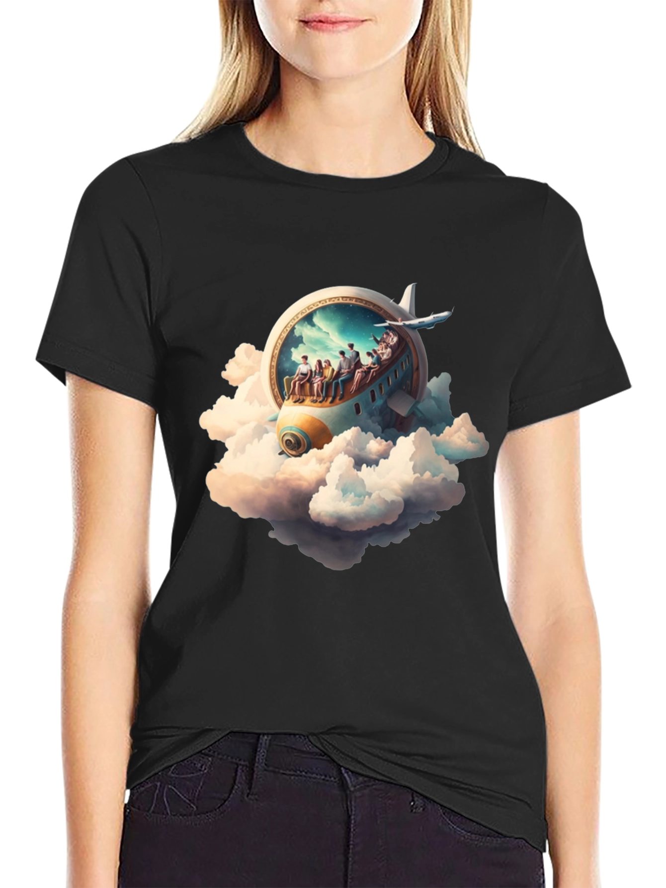 Fantasy Airplane T-Shirt
