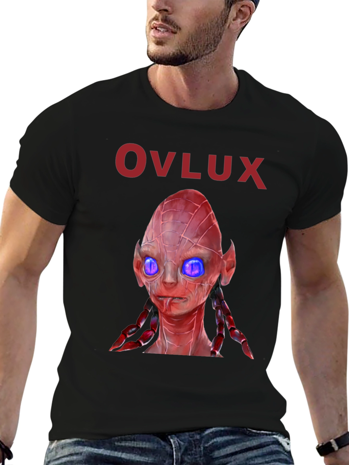 Ovlux Alien Graphic T-Shirt