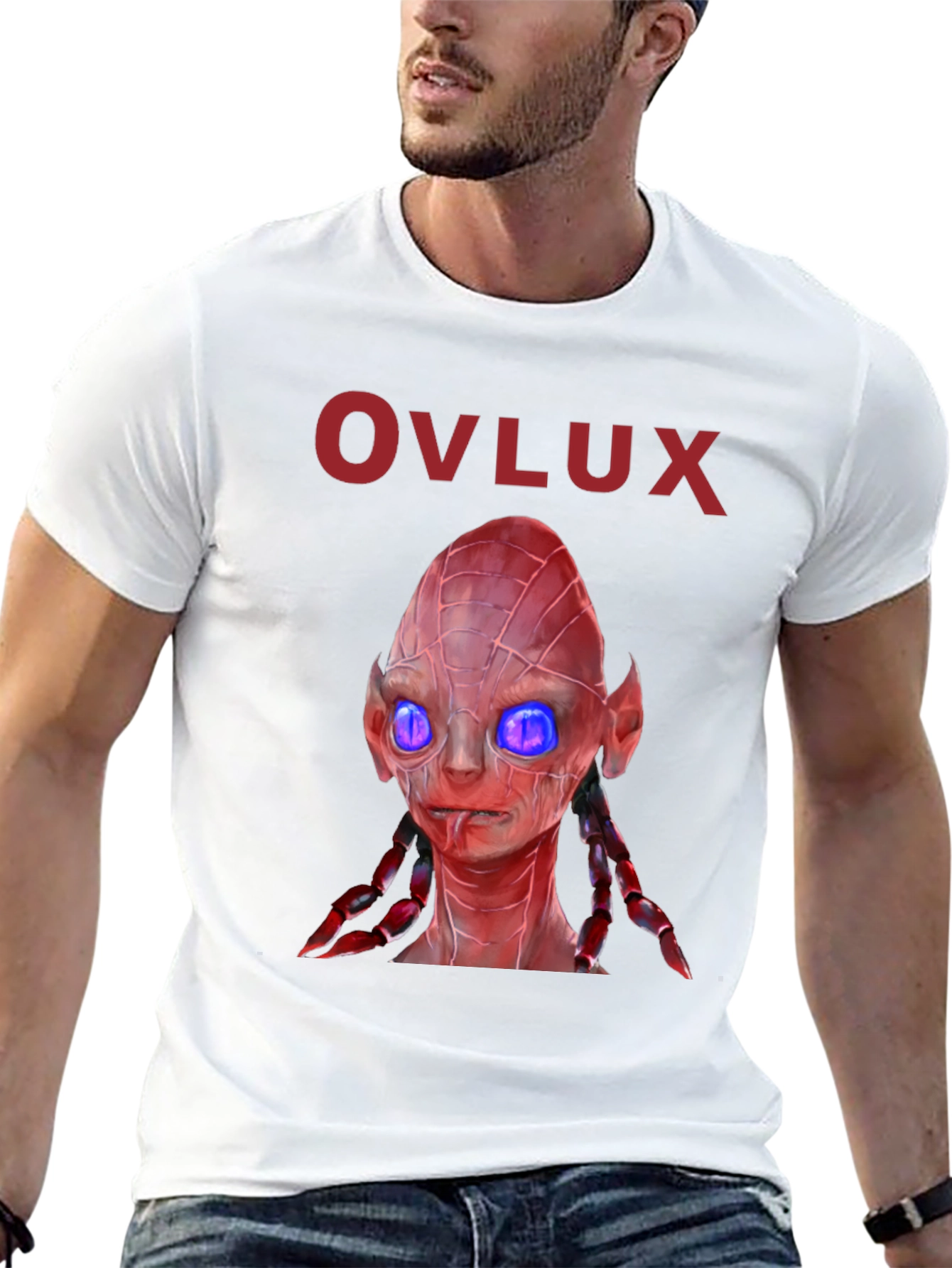 Ovlux Alien Graphic T-Shirt