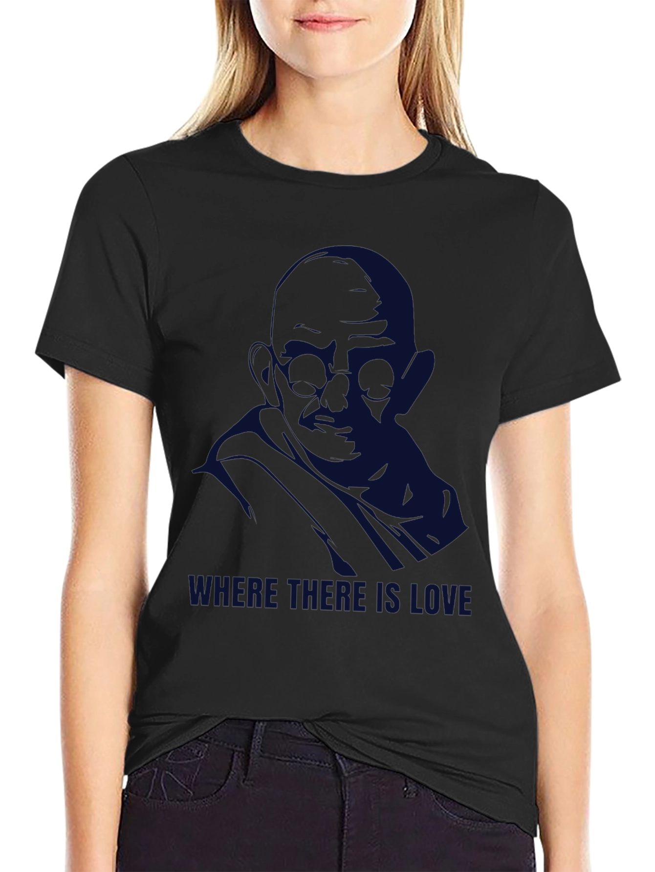 Gandhi Love Quote T-Shirt