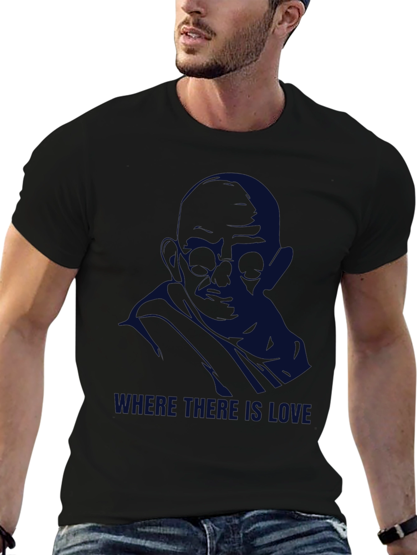 Gandhi Love Quote T-Shirt