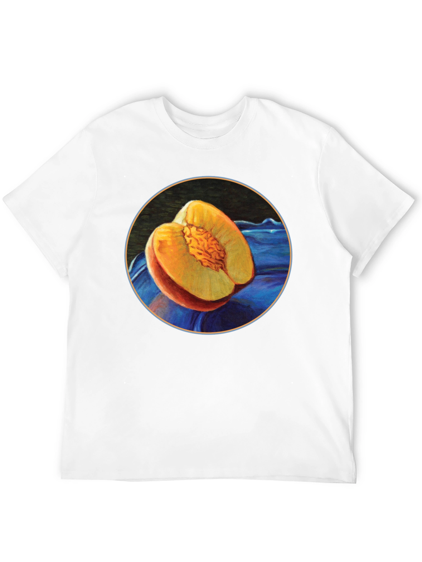Peach T-Shirt - Fruit Graphic Tee