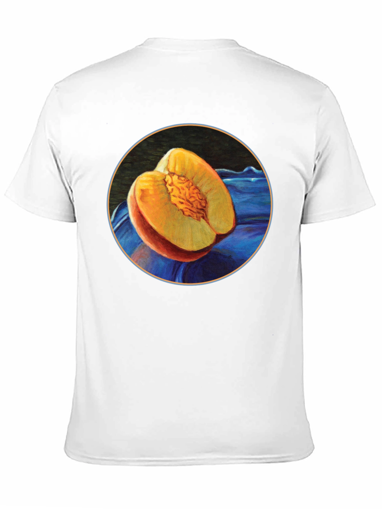 Peach T-Shirt - Fruit Graphic Tee