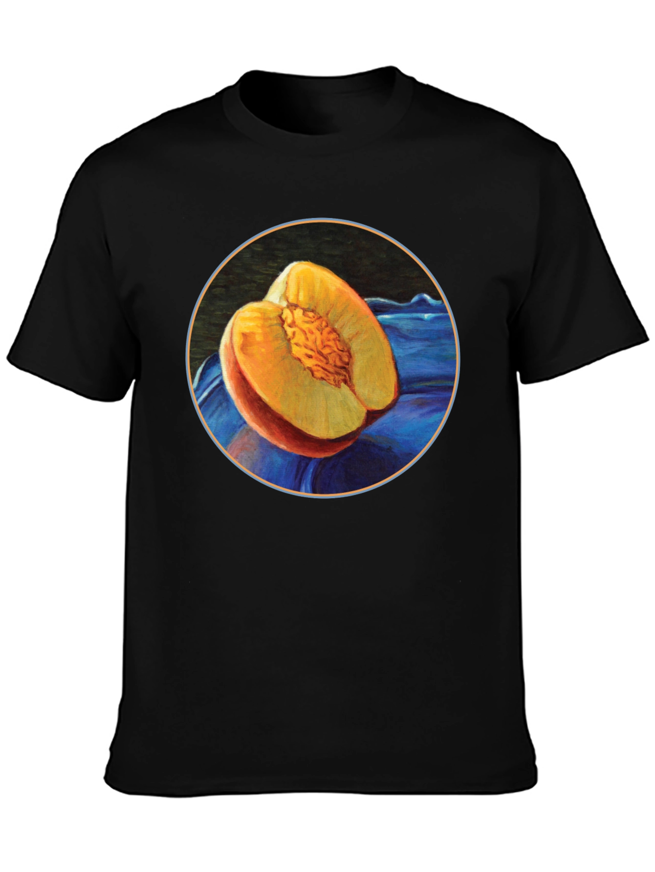 Peach T-Shirt - Fruit Graphic Tee