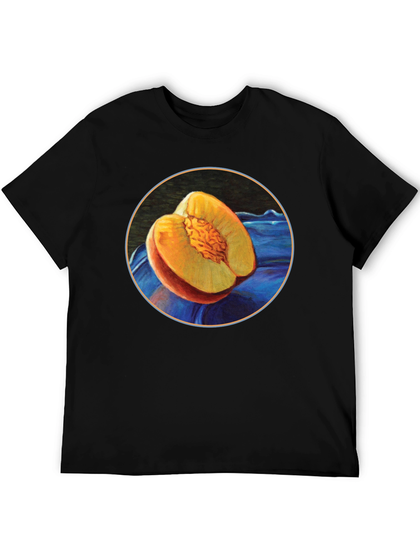 Peach T-Shirt - Fruit Graphic Tee