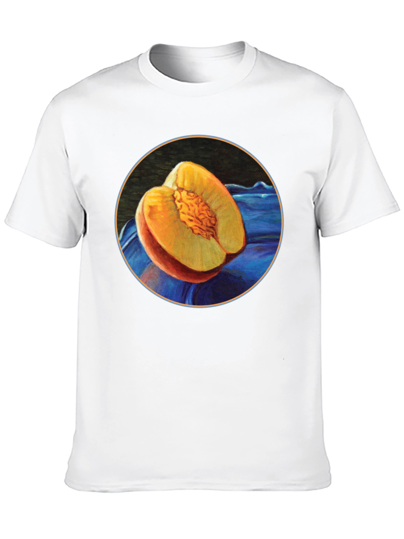 Peach T-Shirt - Fruit Graphic Tee