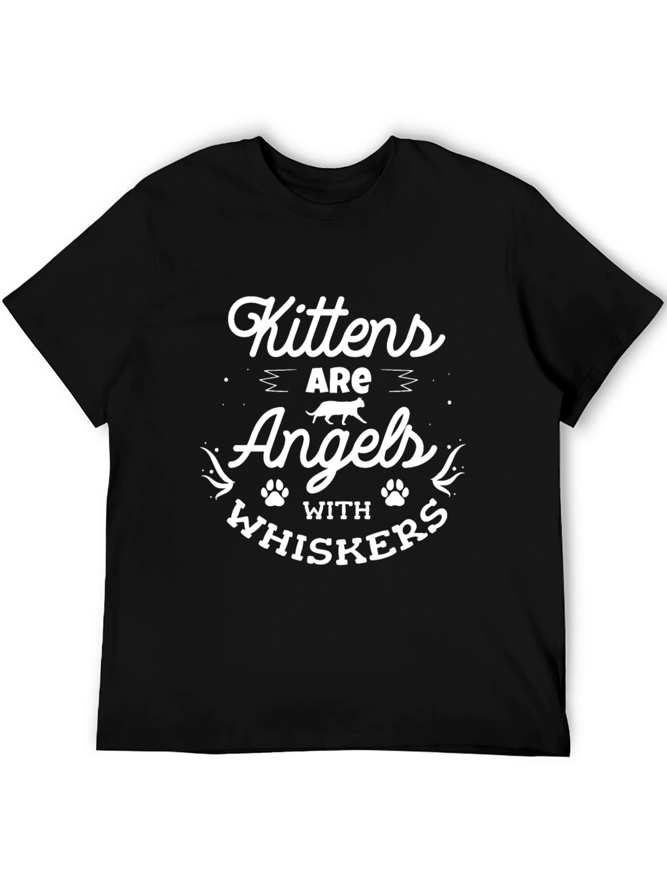 Kittens are Angels T-Shirt - Soft Cotton Tee