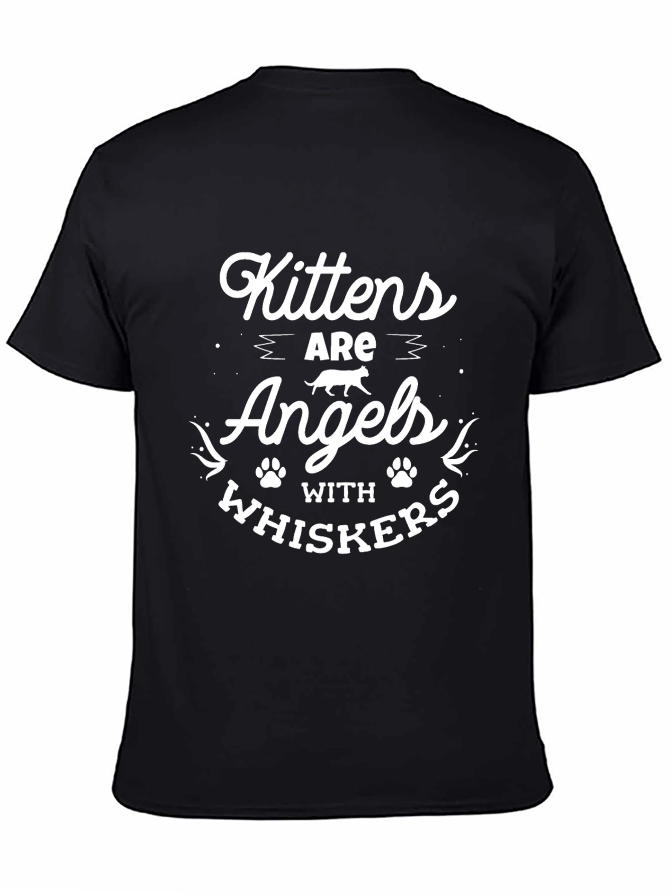 Kittens are Angels T-Shirt - Soft Cotton Tee