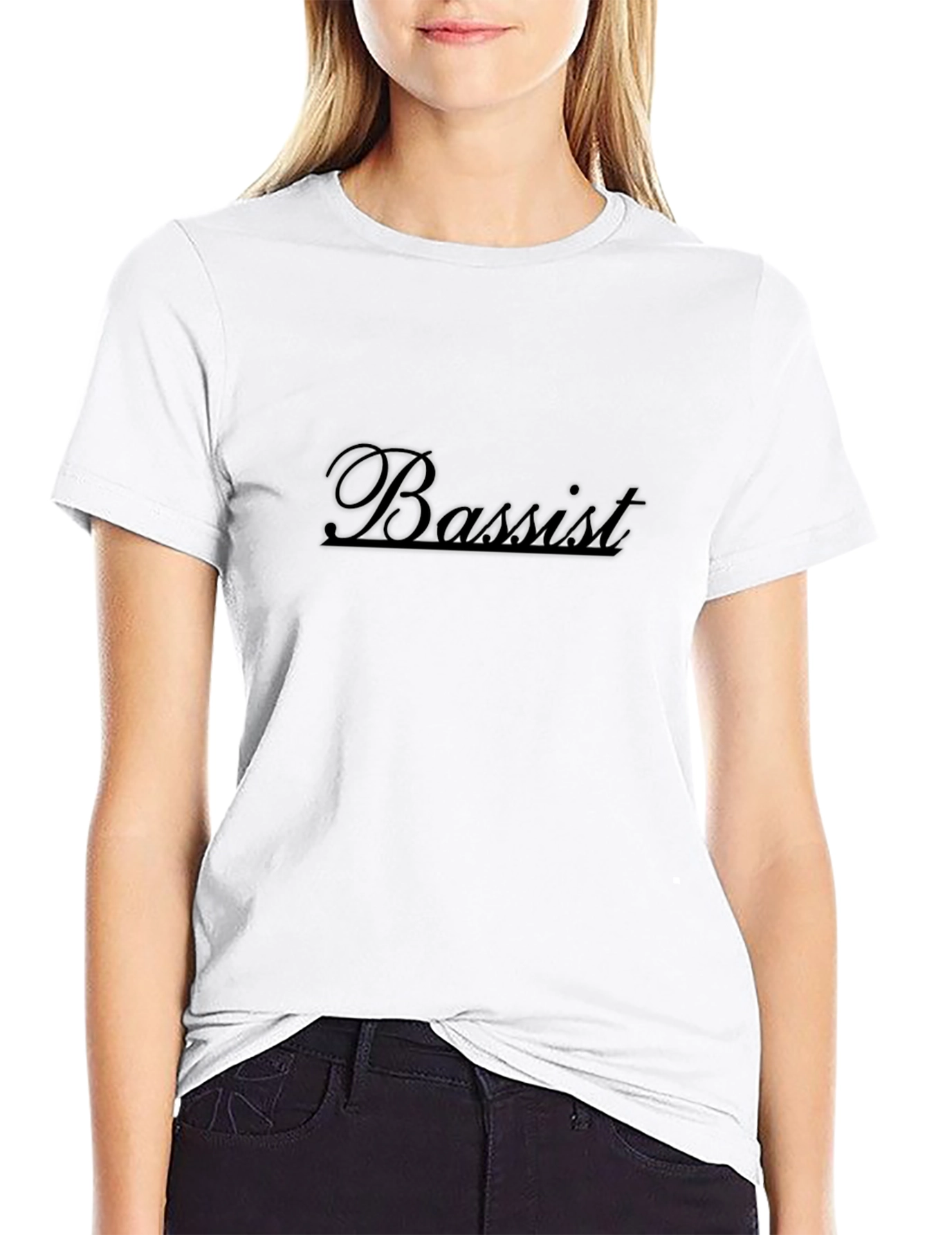 Bassist Graphic Tee - Classic Black T-Shirt