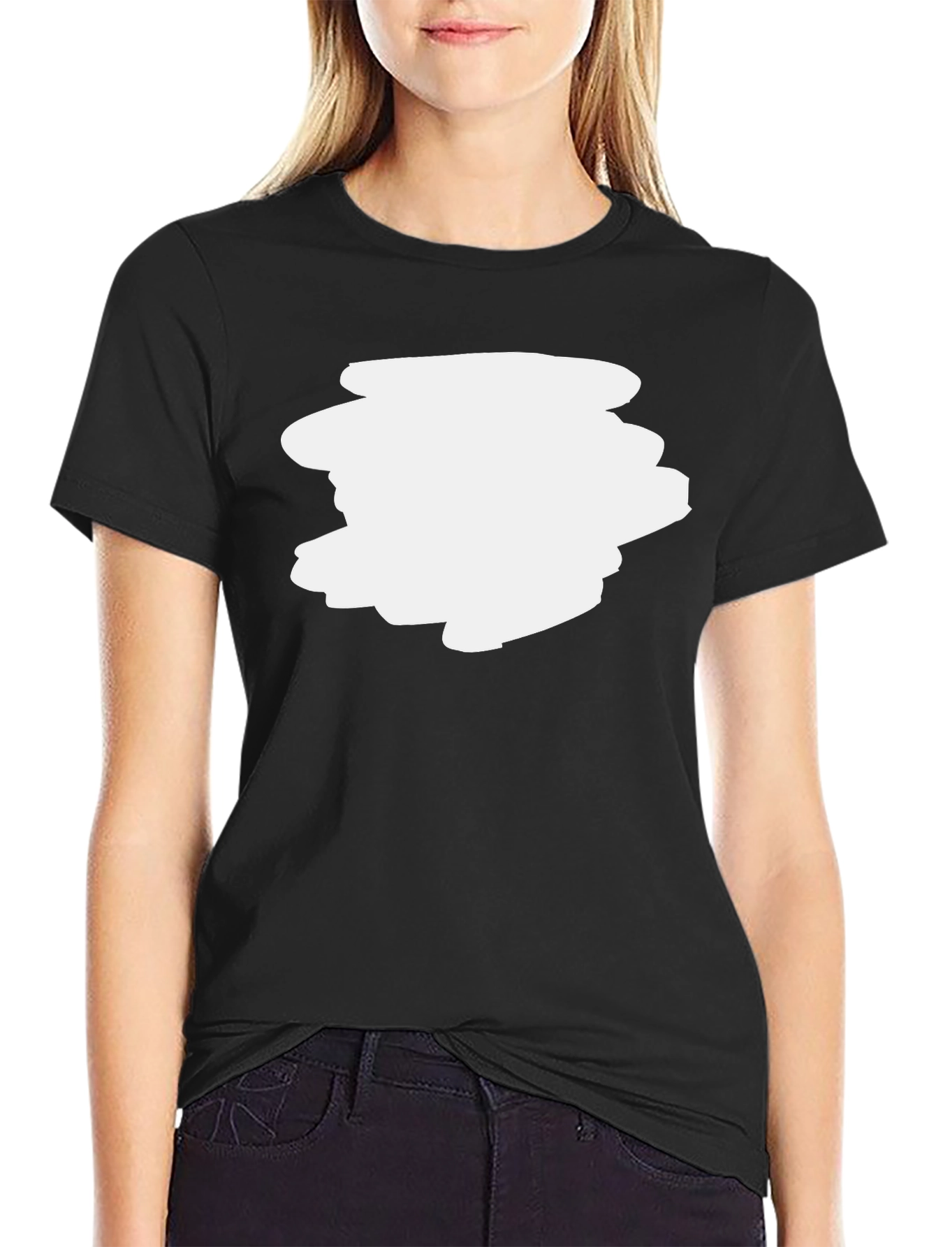 Mens Black Casual T-Shirt