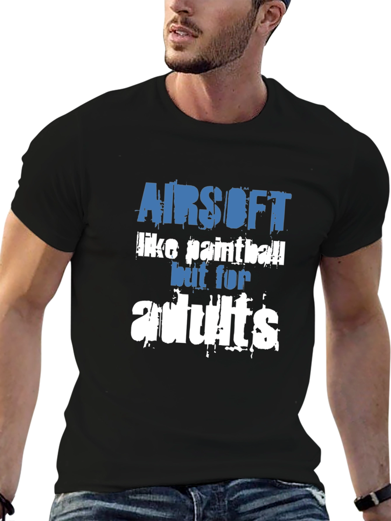 Airsoft Like Paintball T-Shirt for Adults