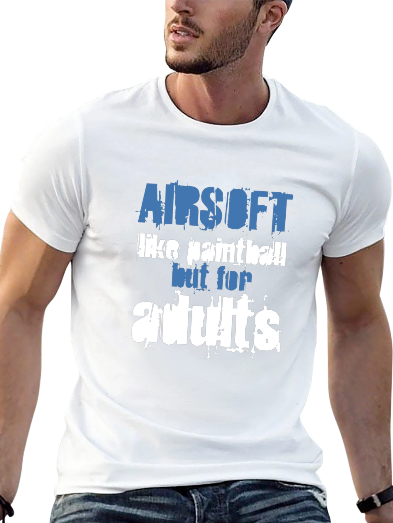 Airsoft Like Paintball T-Shirt for Adults