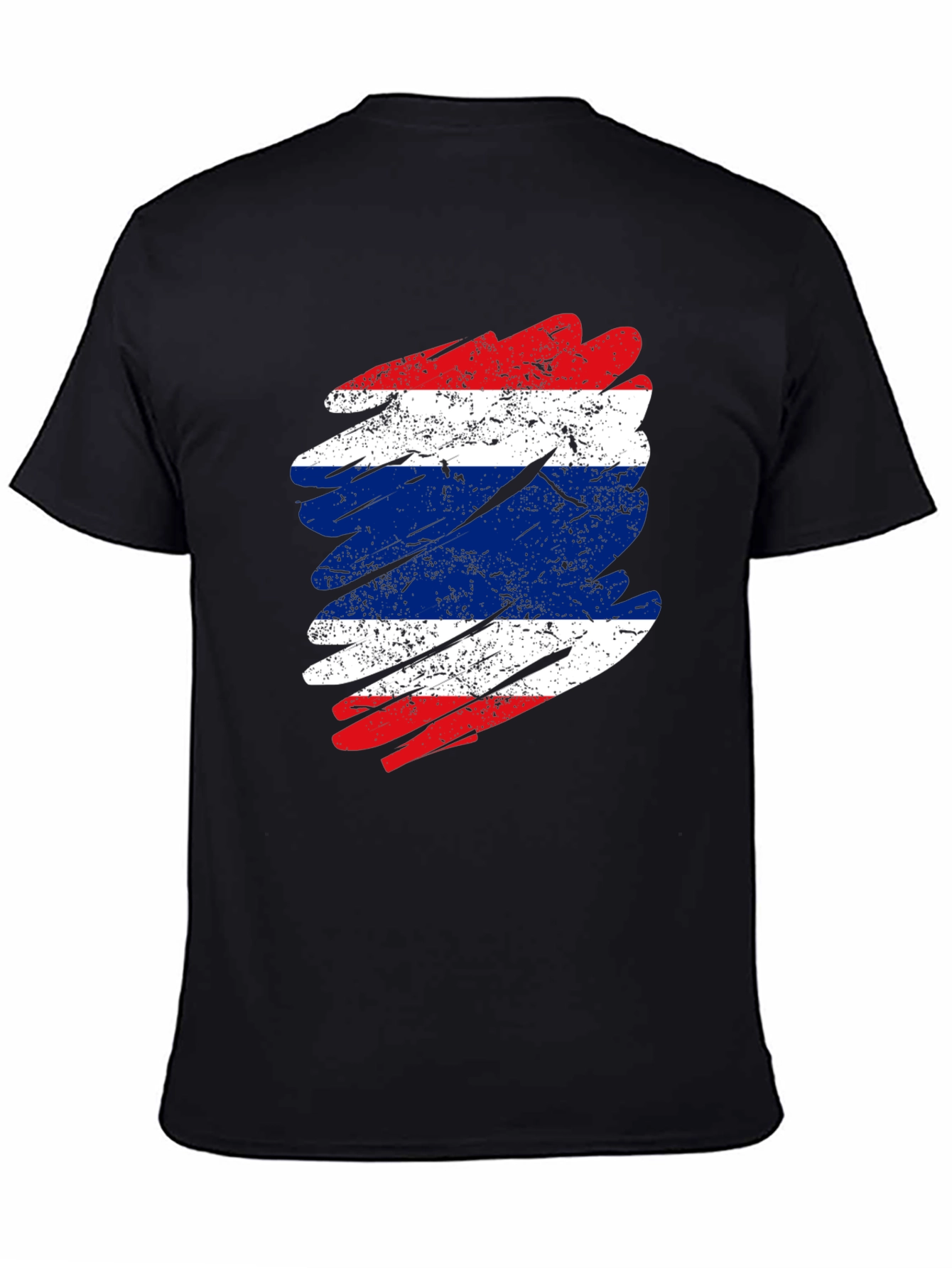 Thailand Flag T-Shirt Distressed Grunge Thai Pride