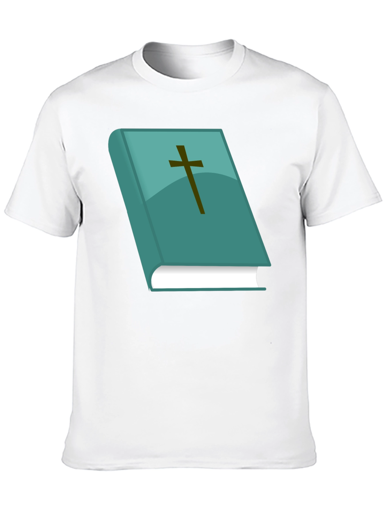 Faith Inspired Graphic Tee: Bible Cross