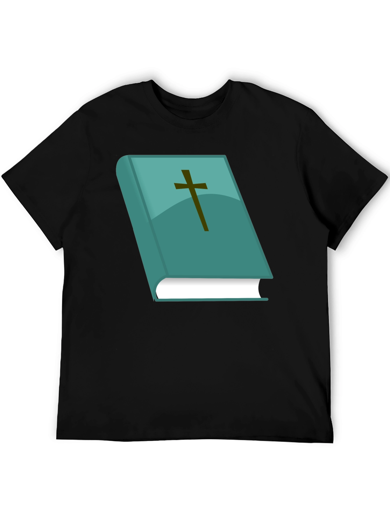 Faith Inspired Graphic Tee: Bible Cross