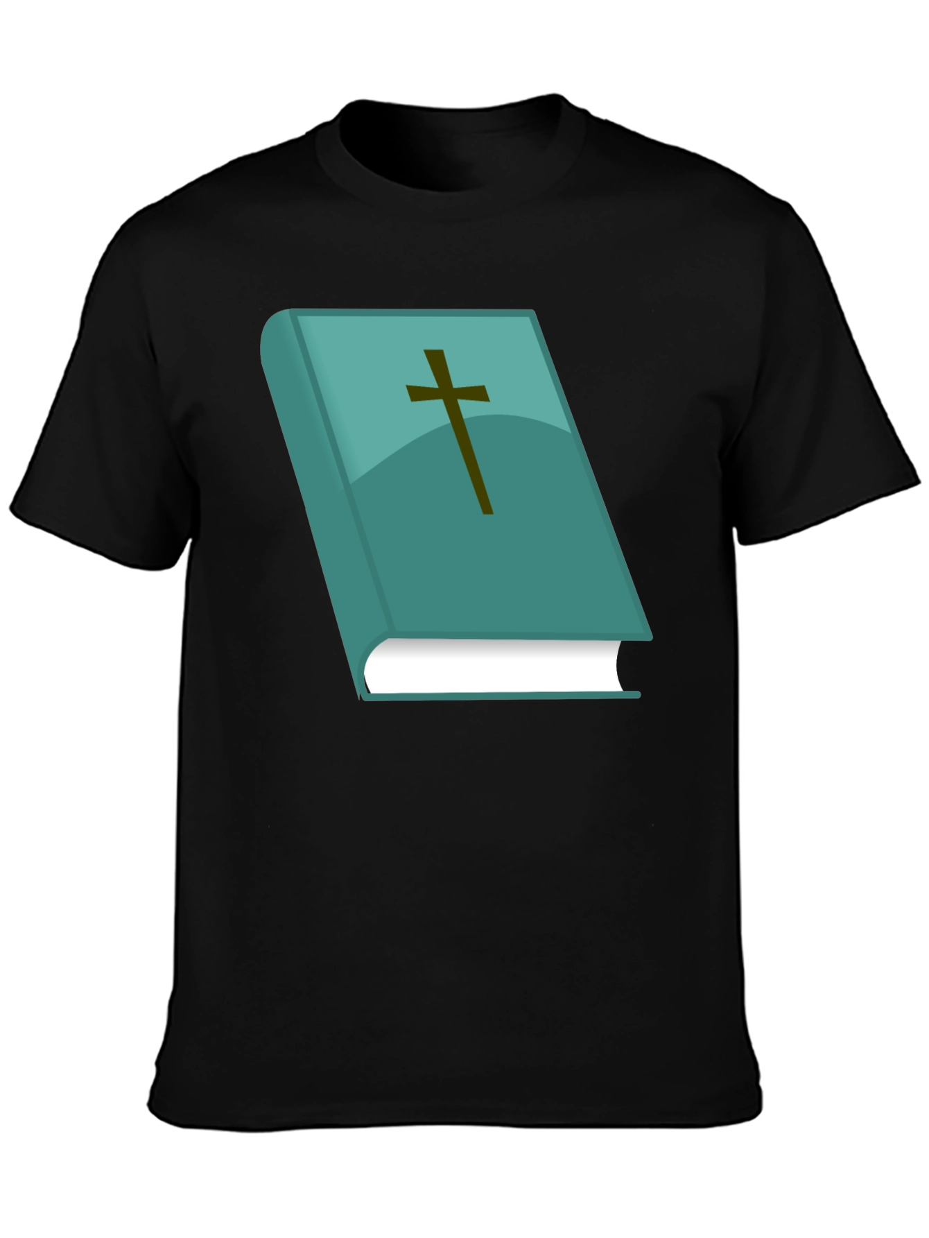Faith Inspired Graphic Tee: Bible Cross