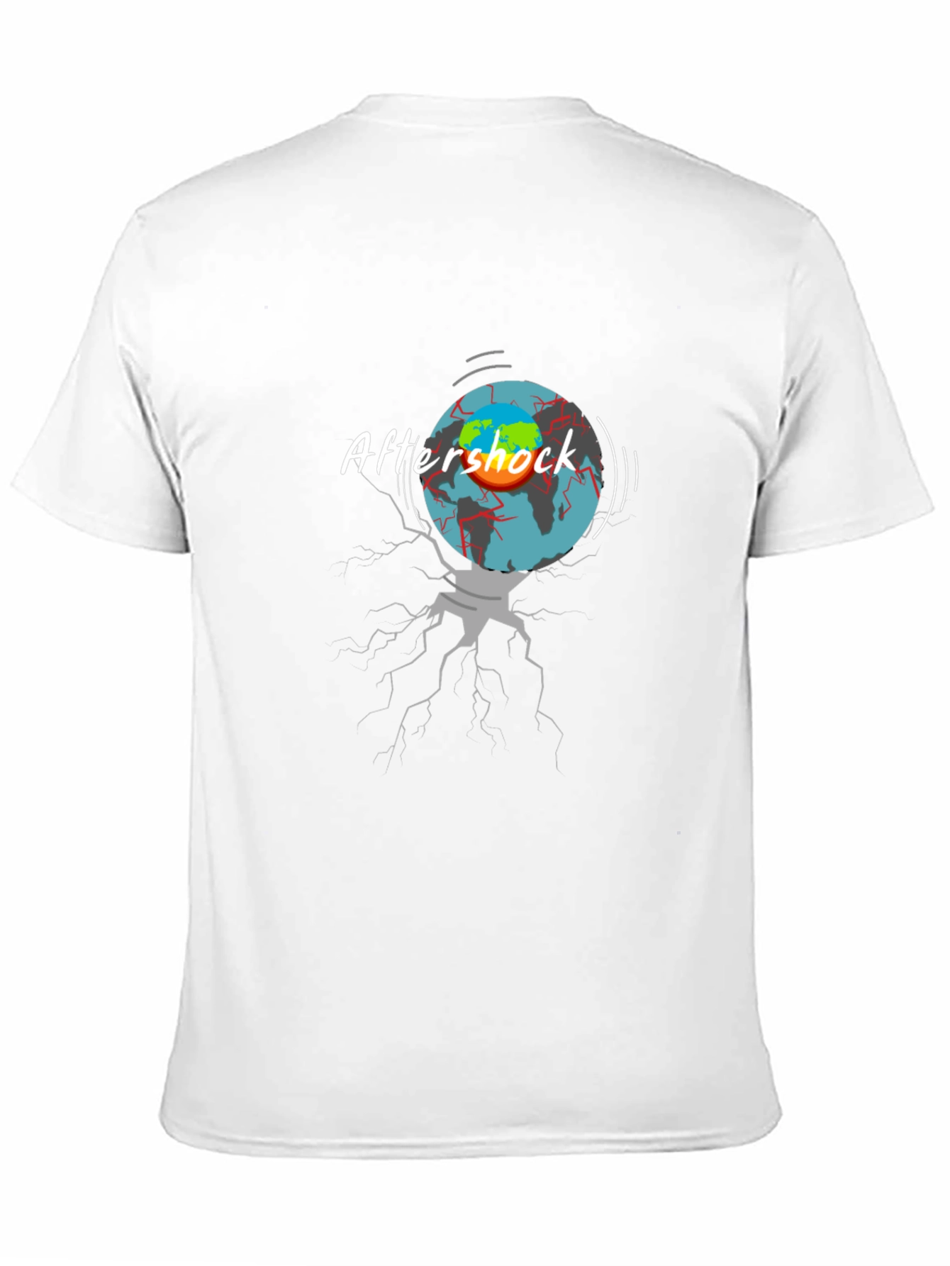 Aftershock Graphic Tee - Earth Shattering Design