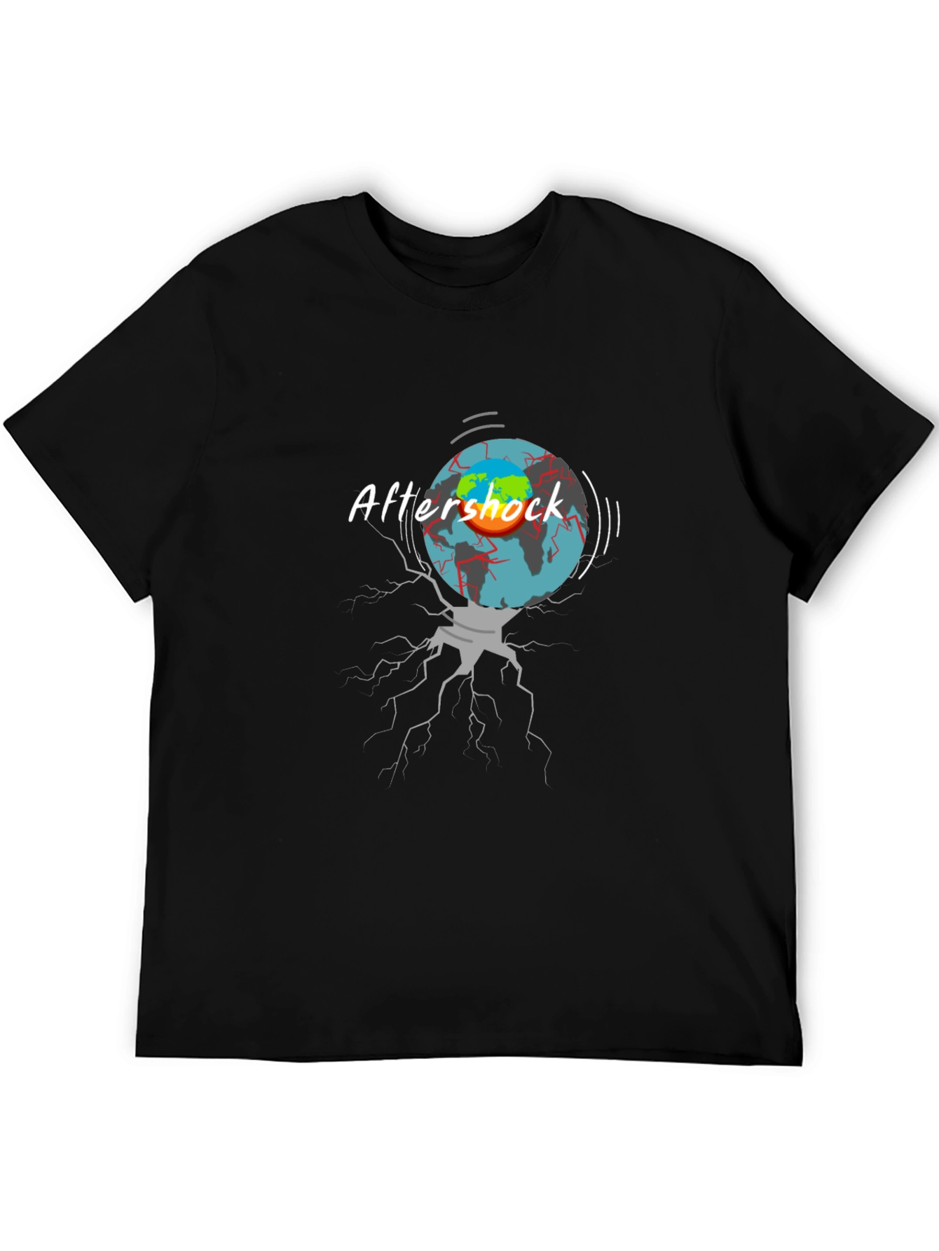 Aftershock Graphic Tee - Earth Shattering Design