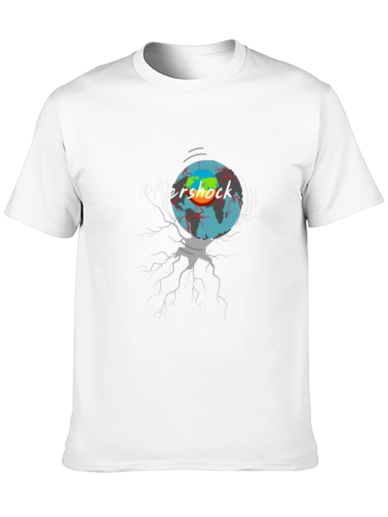 Aftershock Graphic Tee - Earth Shattering Design