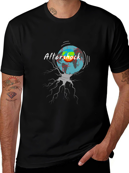 Aftershock Graphic Tee - Earth Shattering Design