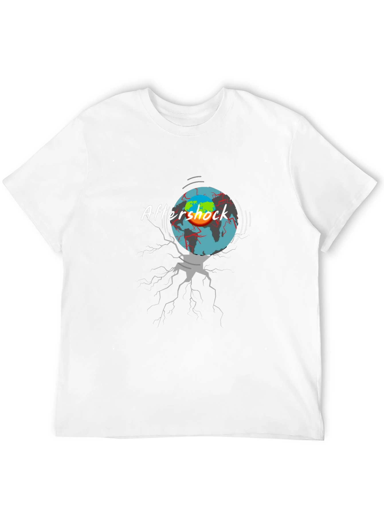 Aftershock Graphic Tee - Earth Shattering Design
