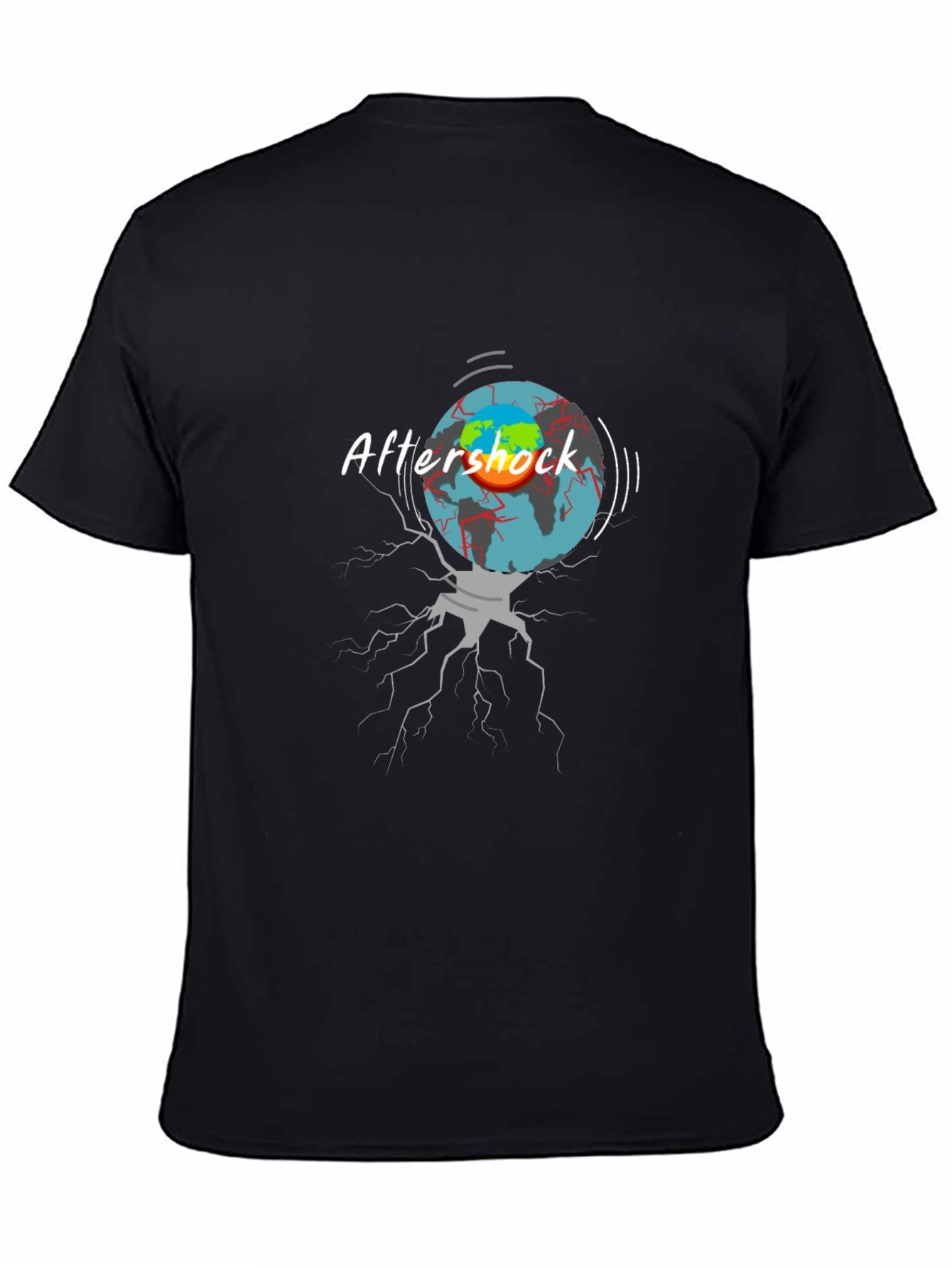 Aftershock Graphic Tee - Earth Shattering Design