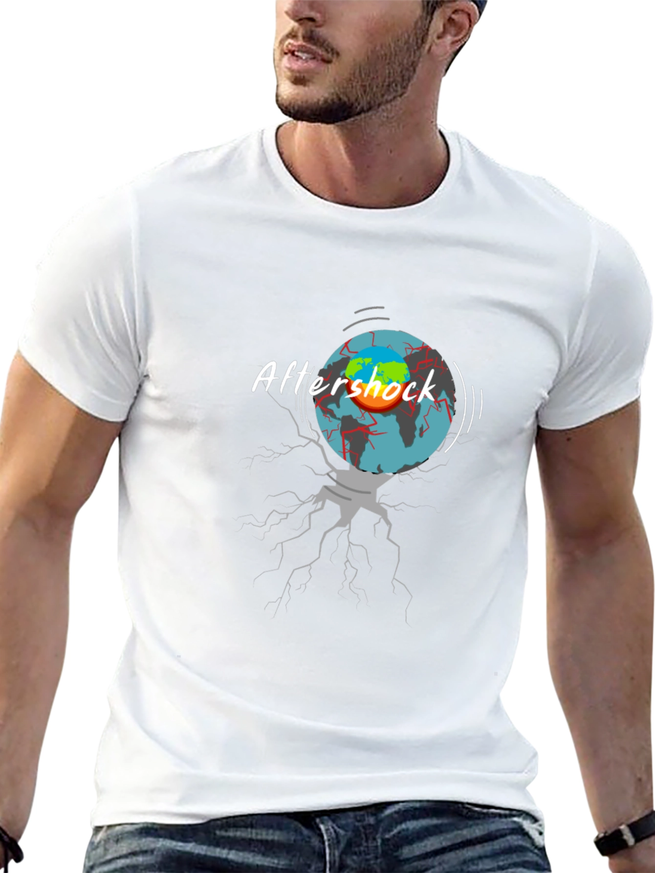 Aftershock Graphic Tee - Earth Shattering Design
