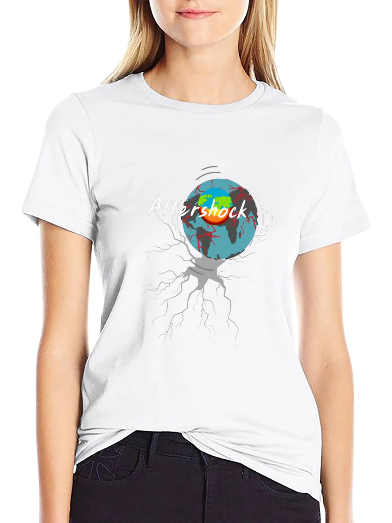Aftershock Graphic Tee - Earth Shattering Design