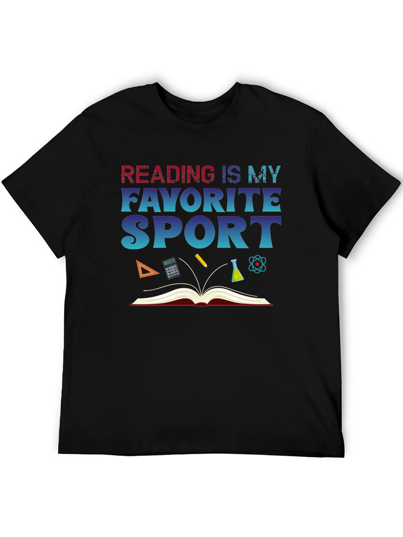 Reading is My Favorite Sport Graphic Tee