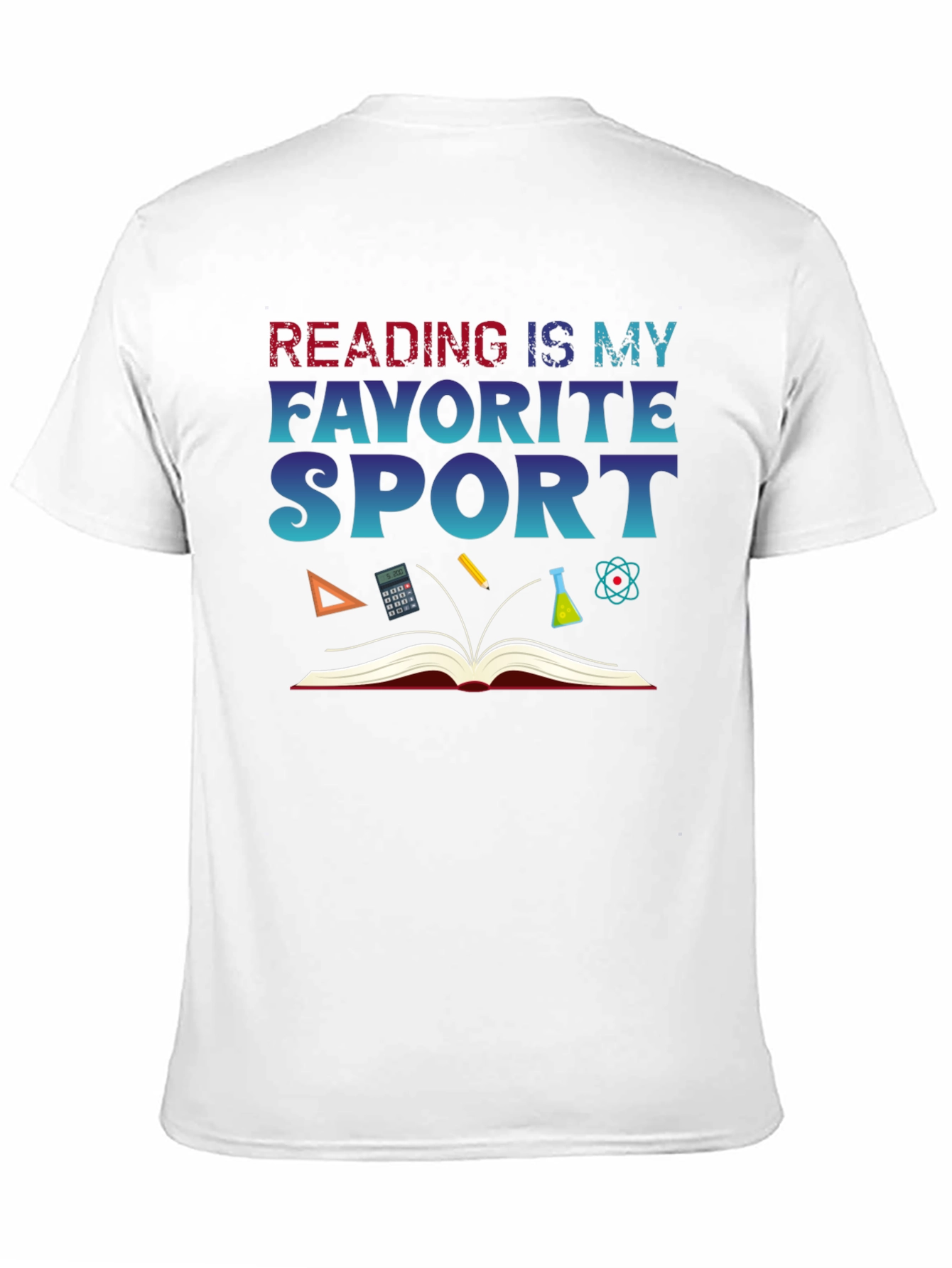 Reading is My Favorite Sport Graphic Tee