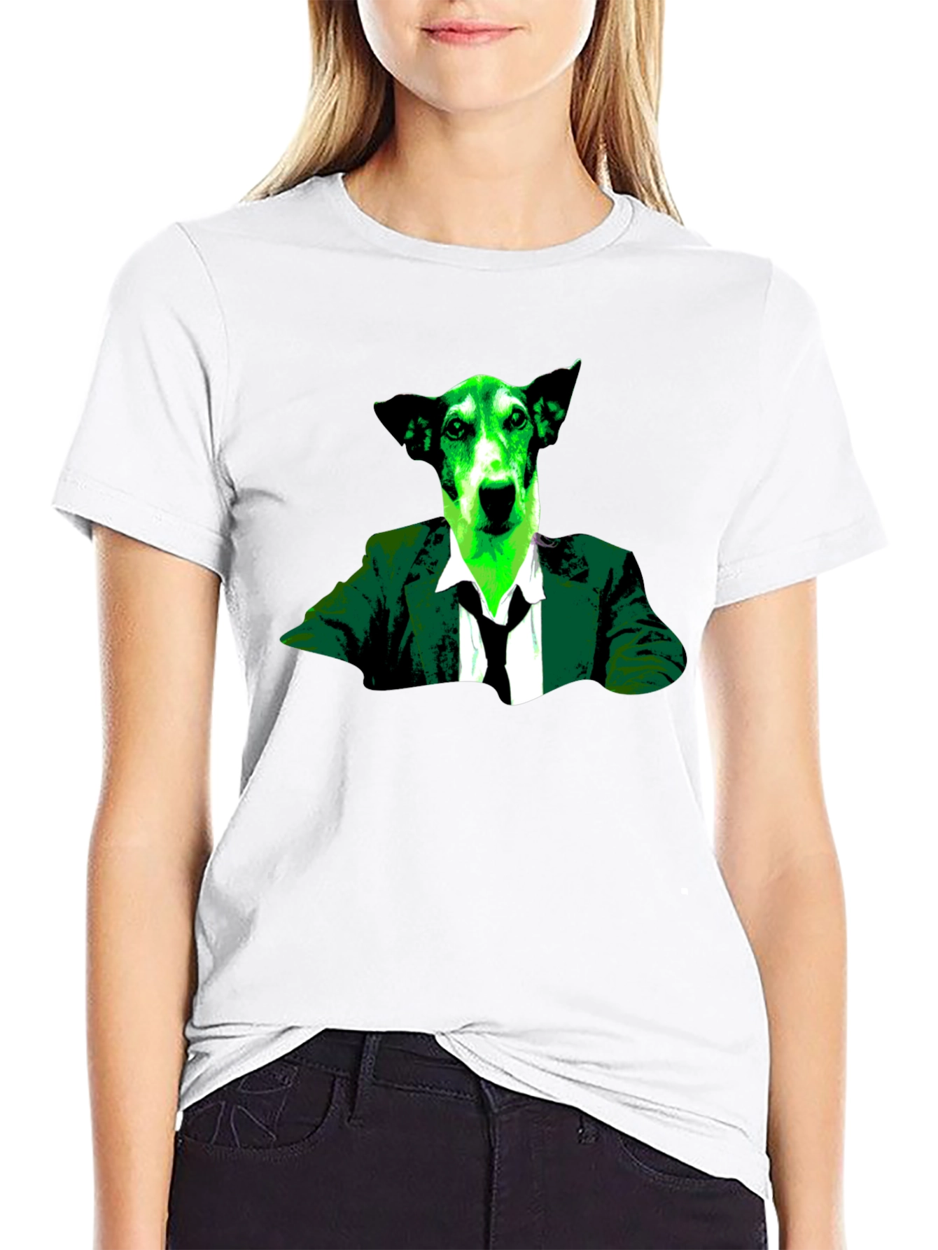 Dog Suit Graphic Tee - Stylish & Unique
