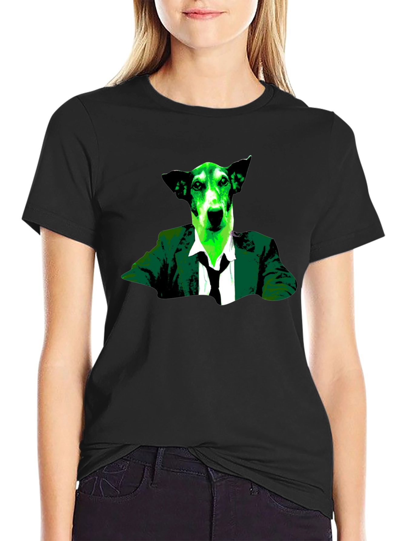 Dog Suit Graphic Tee - Stylish & Unique