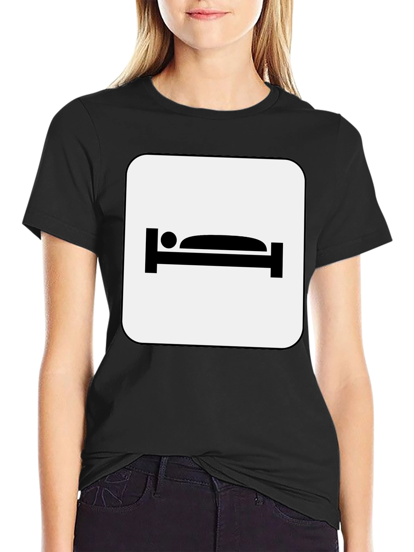 Hotel Room Bed T-Shirt - Stay Comfy!