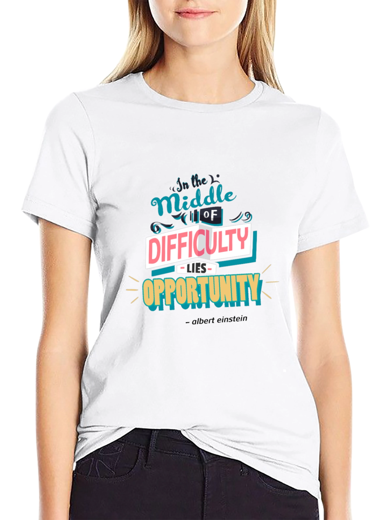 Motivational Difficulty & Opportunity Graphic Tee