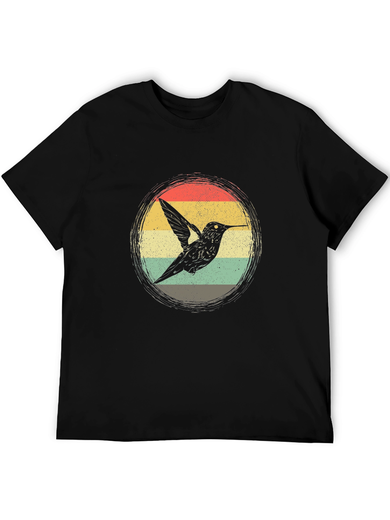 Retro Hummingbird Graphic Tee